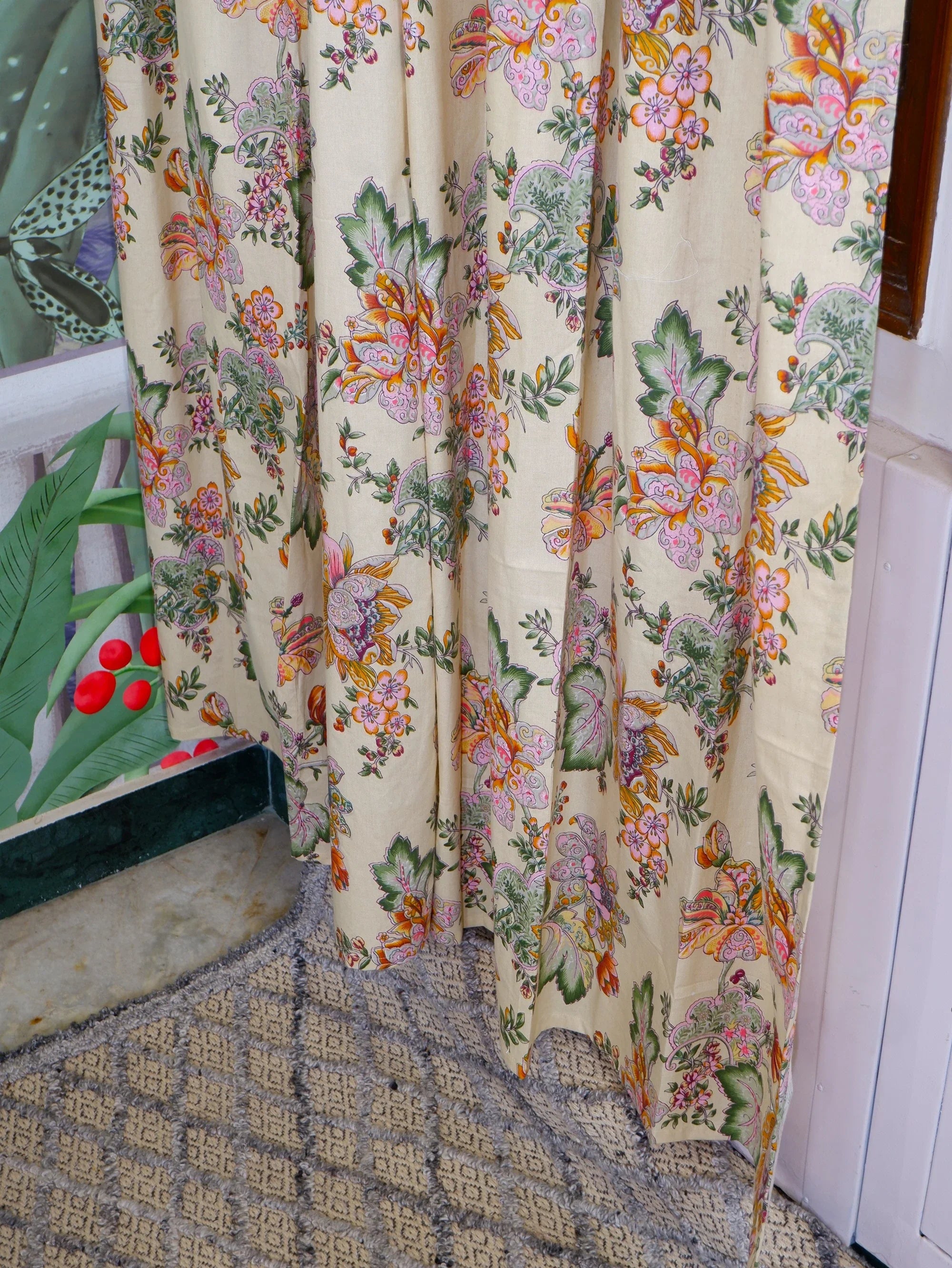 Hand Block Print Curtains | Lamya